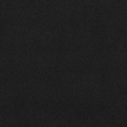 Затъмняващи завеси имитация лен с отвори 2 бр черни 140x225 см