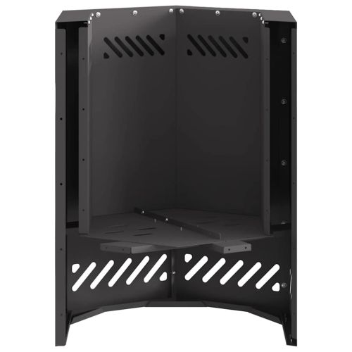 Бездимна огнище Черно 38 x 38 x 51 см Кортенова стомана
