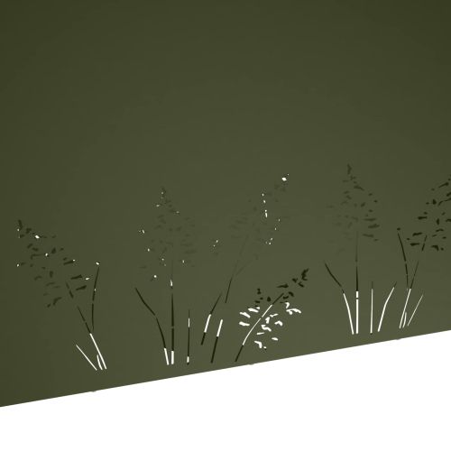 Градинска саксия 2 бр. Маслиненозелено 100 x 30 x 49 см