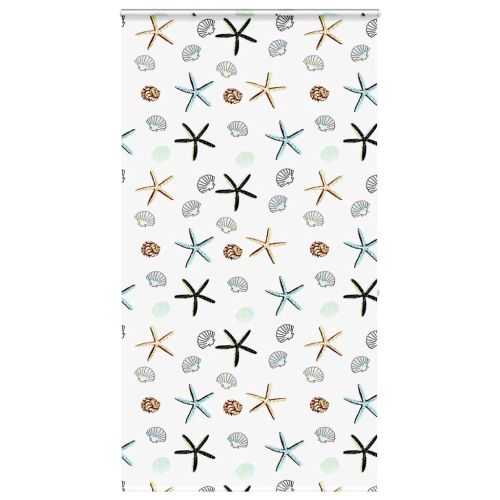 Ролетна щора за душ с касета 130x240 см Ширина на плата 126 см