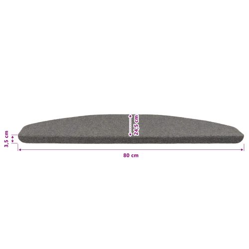 Самозалепващи стъпаловидни постелки 15 бр. 80 x 24,5 x 3,5 см