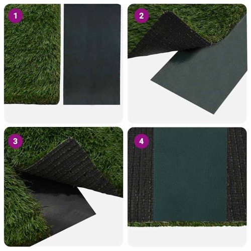 Лента за изкуствена трева 0,15x20 м зелена