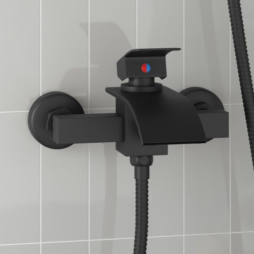 Смесител за душ Черно G 1/2 инча