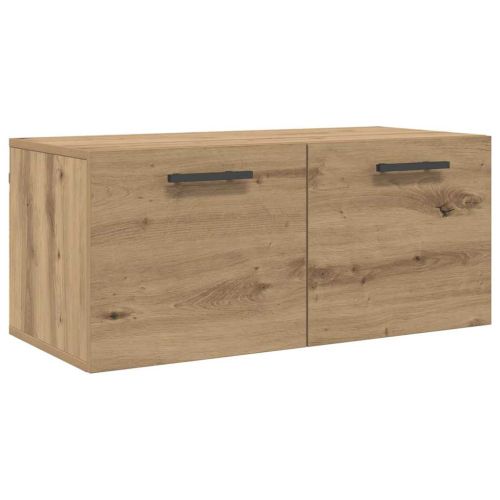 Стенен шкаф 80 x 36.5 x 35 cm Инженерна дървесина дъб артизан