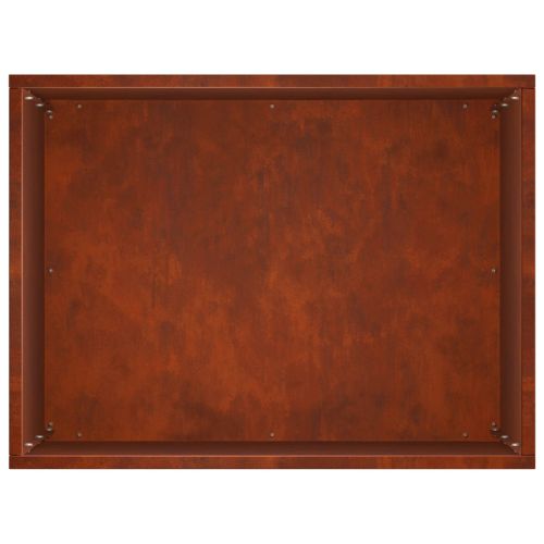 Градинска саксия Ръждясало 40 x 30 x 40 см Кортенова стомана