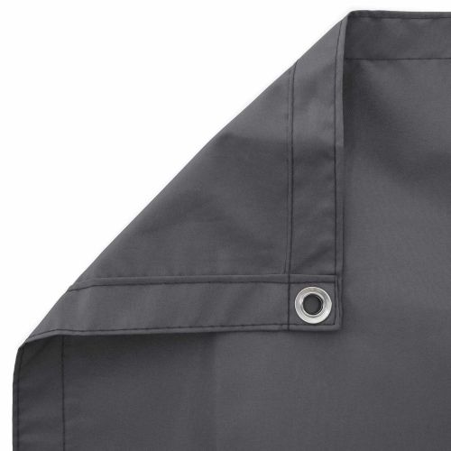 Прозорец за балкон 150 x 600 cm Тъкан с PU покритие Антрацит