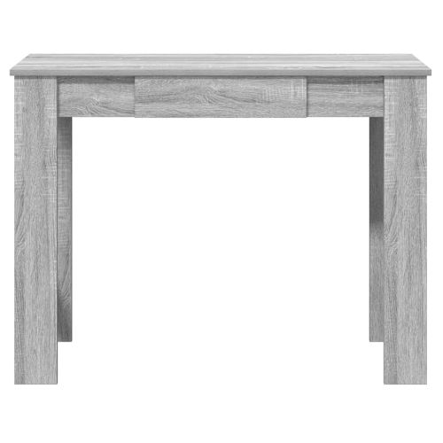 Бюро, сив сонома, 100x45x75 см, инженерно дърво