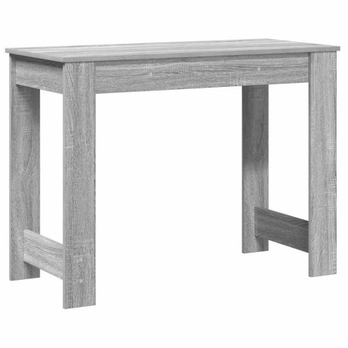 Бюро, сив сонома, 100x45x75 см, инженерно дърво
