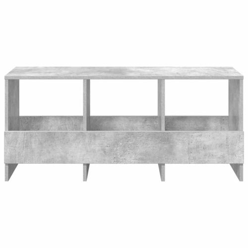 Етажерка за списания Циментено сиво 102 x 30 x 45 см