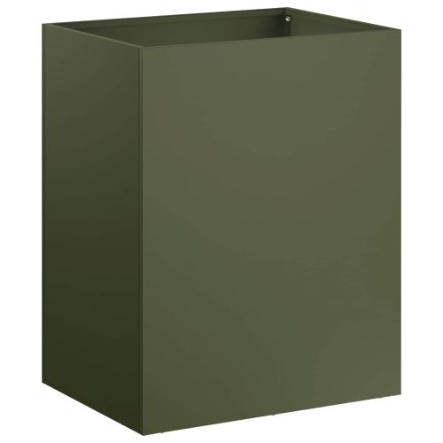 Градинска саксия Маслиненозелено 40 x 30 x 40 см