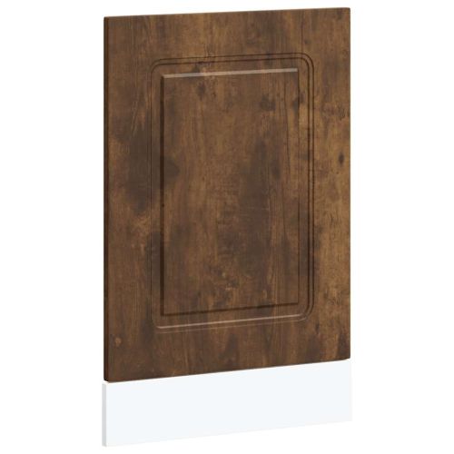 Панел за съдомиялна машина, Kalmar, опушен дъб, 45x1,5x57 см, инженерно дърво