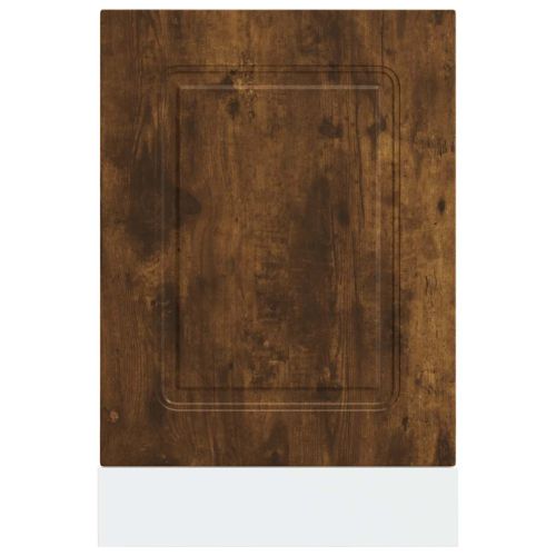 Панел за съдомиялна машина, Kalmar, опушен дъб, 45x1,5x57 см, инженерно дърво