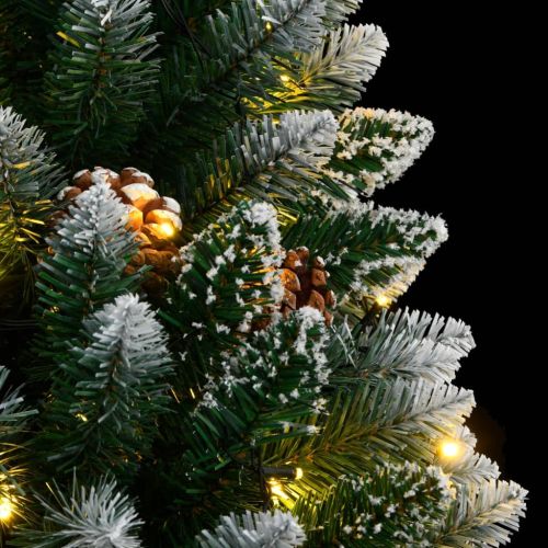 Изкуствена коледна елха, 150 LED, 150 см