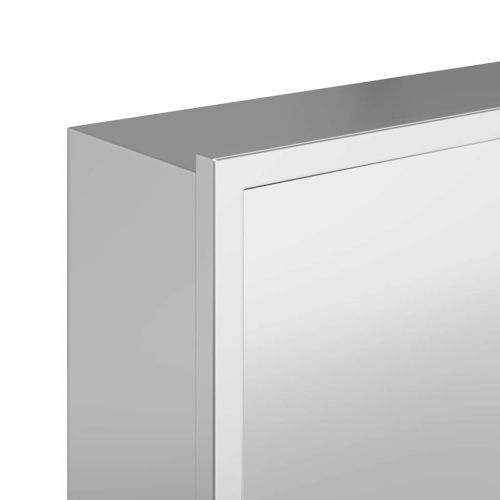 Нишата за душ Сребристо 90 x 20 x 9,5 см Неръждаема стомана