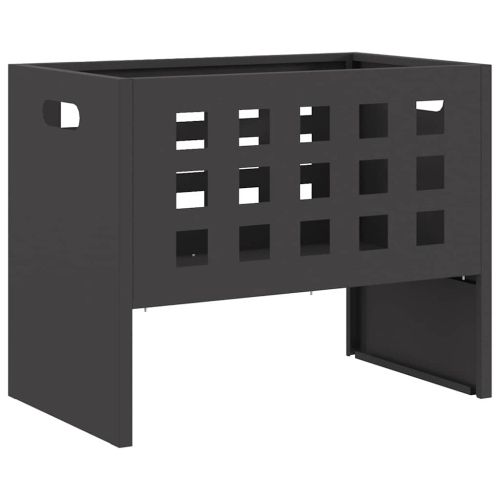 Котел за огън Черно 50 x 30 x 40 см Стомана