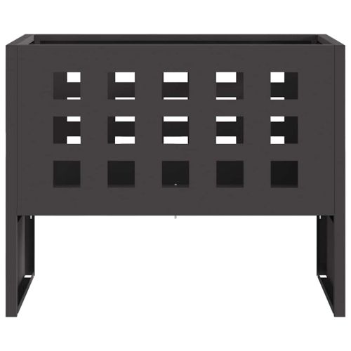 Котел за огън Черно 50 x 30 x 40 см Стомана