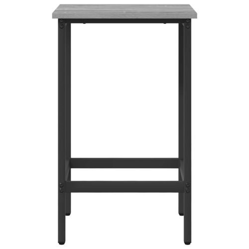 Бар стол Сив Сонома 40 x 32 x 64 см Инженерна дървесина