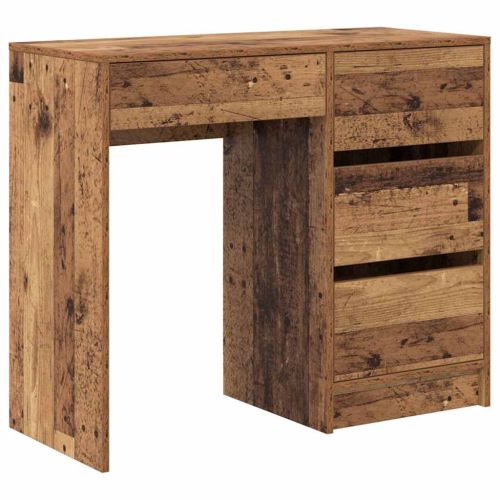 Бюро Старо дърво Инженерна дървесина 90 x 37.5 x 75 см