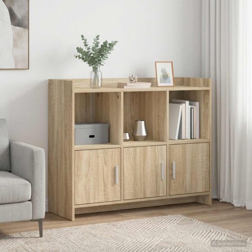 Служебен шкаф Дъб сонома 98,5 x 33 x 80 см Инженерна дървесина