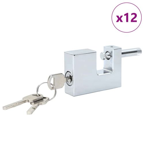 Катинар 12 бр. Сребрист Стомана