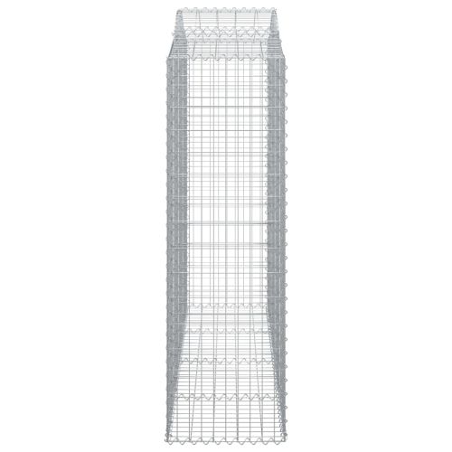 Габионни кошници арка 9 бр 200x50x160/180 см поцинковано желязо
