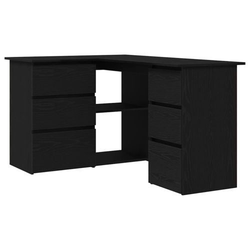 Бюро Черния дъб Инженерна дървесина 145 x 100 x 76 см