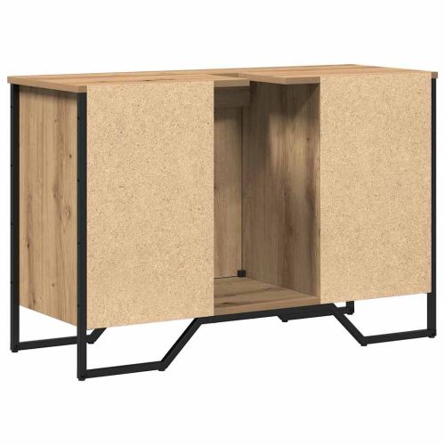 Шкаф за мивка в баня Дъб 91 x 35 x 60 см Инженерна дървесина