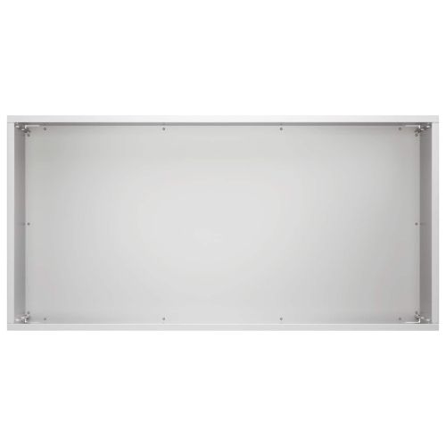 Градинска саксия 2 бр. Сребристо 60 x 30 x 40 см