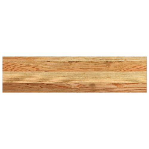 Прозоречни первази, 2 бр, светлокафяви, 80x20x2 см, дъб масив