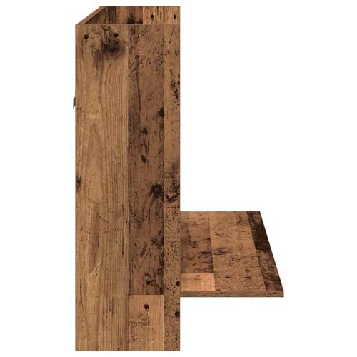 Стенно бюро Старо дърво 105 x 48 x 75 см Инженерна дървесина