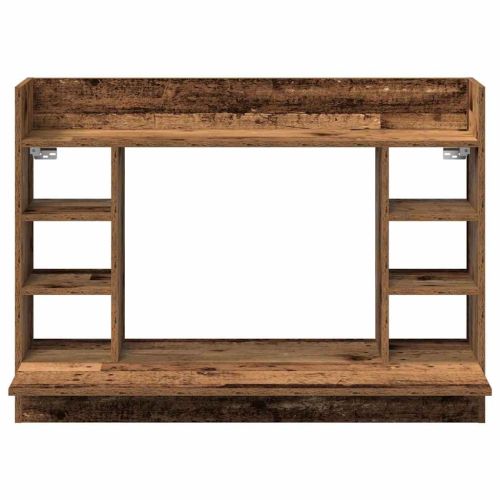 Стенно бюро Старо дърво 105 x 48 x 75 см Инженерна дървесина