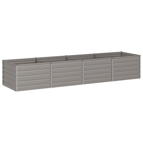 Вдигната леха за градина Ръждясало 320 x 80 x 55 см картон