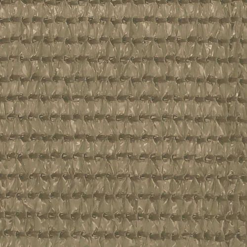 Балконски параван, таупе, 75x300 см, HDPE