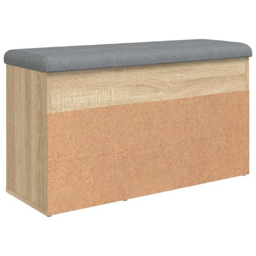Пейка за обувки, сонома дъб, 82x32x45,5 см, инженерно дърво
