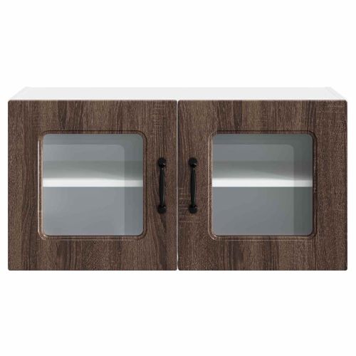 Панел за миялна машина Kalmar Кафяв дъб 80 x 31 x 40 см