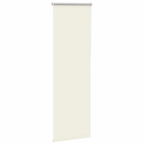 Ролетна щора, затъмняваща, бяла, 50x175 см, ширина на плата 45,7 см, полиестер