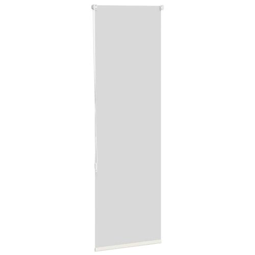 Ролетна щора, затъмняваща, бяла, 50x175 см, ширина на плата 45,7 см, полиестер
