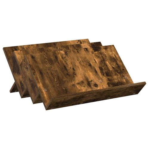 Етажерка за списания с рафт Димян дъб 65 x 53 x 28,5 см