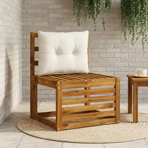 Възглавница за гръб PUTTEN 100% полиестер Бяло 60 x 40 x 10 cm