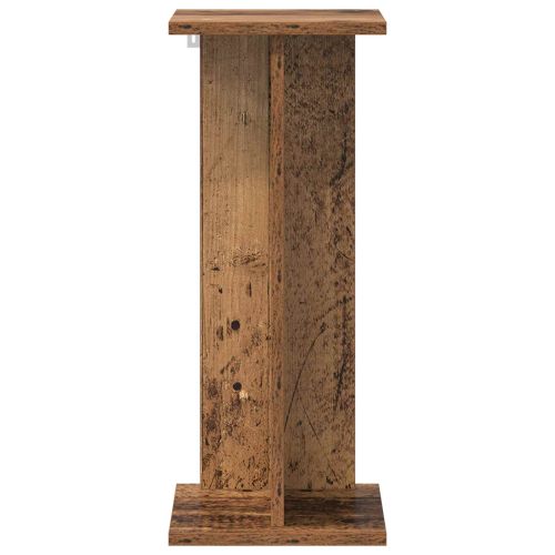 Стойка за растения 2 бр. Старо дърво 25 x 25,5 x 60,5 см