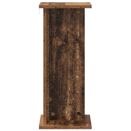 Стойка за растения 2 бр. Старо дърво 25 x 25,5 x 60,5 см