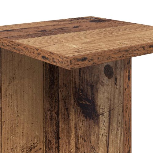 Стойка за растения 2 бр. Старо дърво 25 x 25,5 x 60,5 см