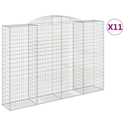 Габионни кошници арка 11 бр 300x50x200/220см поцинковано желязо