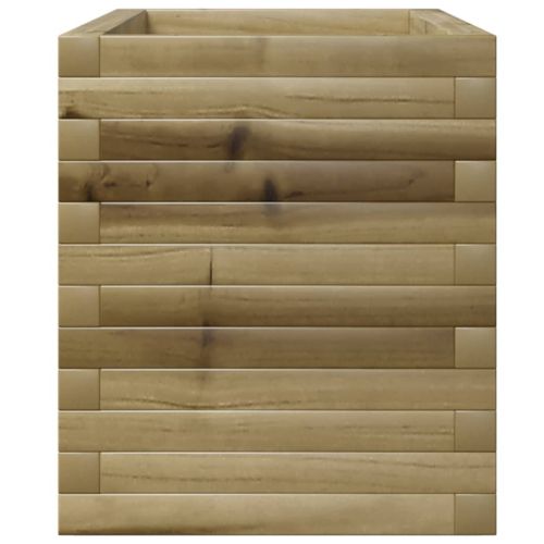 Градинска кашпа 110x40x49,5 см импрегниран бор