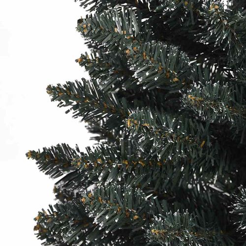 С изкуствено коледно дърво с 300 LED светодиода Зелен 240 cm