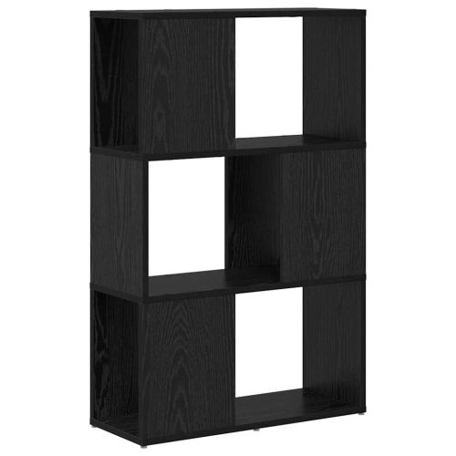 Комплект ТВ шкаф 60 x 24 x 94,5 см Черно Инженерна дървесина