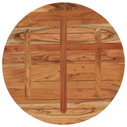 Плот за маса, Ø90x2,5 см, кръгъл, акациево дърво масив