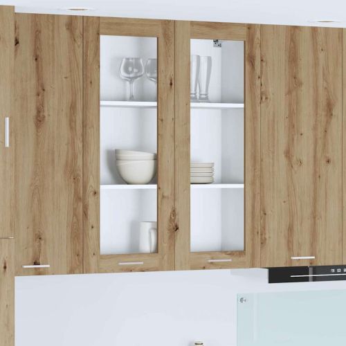 Висящ шкаф Дъб 80 x 31 x 100 см Инженерна дървесина
