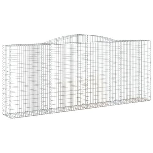 Габионни кошници арка 4 бр 400x50x160/180 см поцинковано желязо