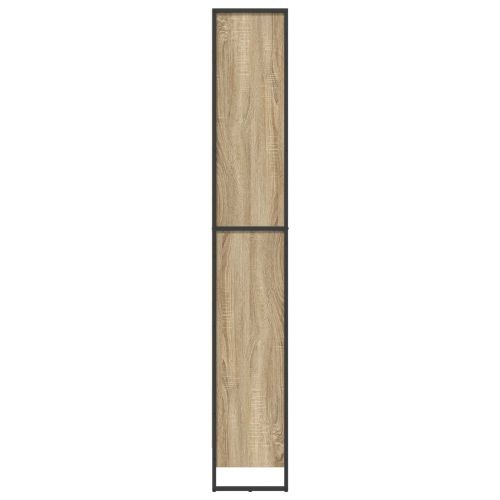 Шкаф за книги 60 x 30 x 189,5 см Инженерна дървесина Сонома